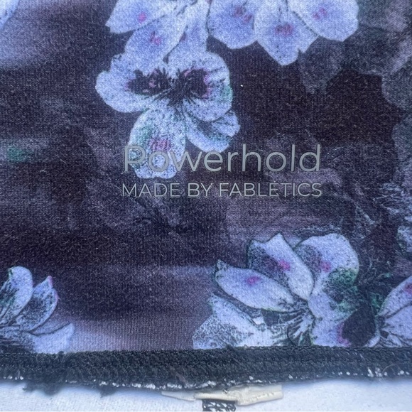 Fabletics PowerHold Floral High Waist Leggings Women’s Activewear Size Small - Picture 6 of 7